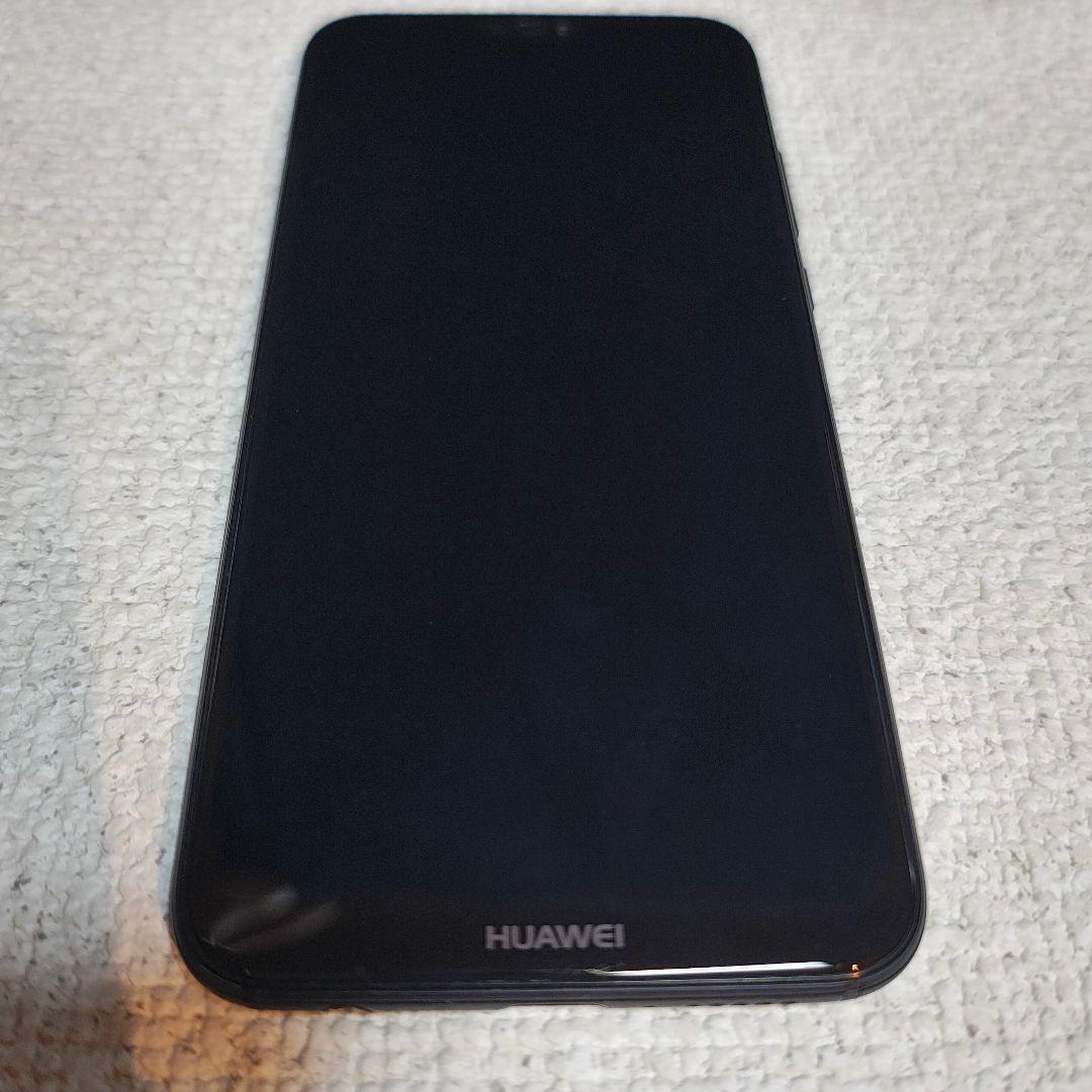 美品：HUAWEI P20 Lite ブラック