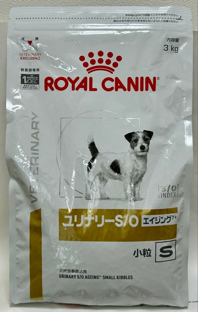 ぷりんさん専用 犬用 ユリナリーS/O エイジング7+ 小粒 S 3kg 1袋