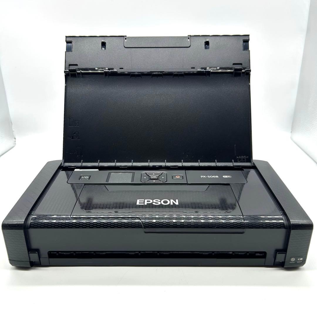 美品✨EPSON PX-S06B ポータブルプリンター　未使用インク付き　箱有り