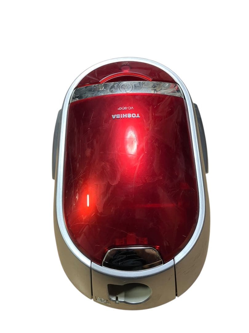 TOSHIBA 東芝　サイクロン掃除機VC-90XP-R 保証付き　レトロ