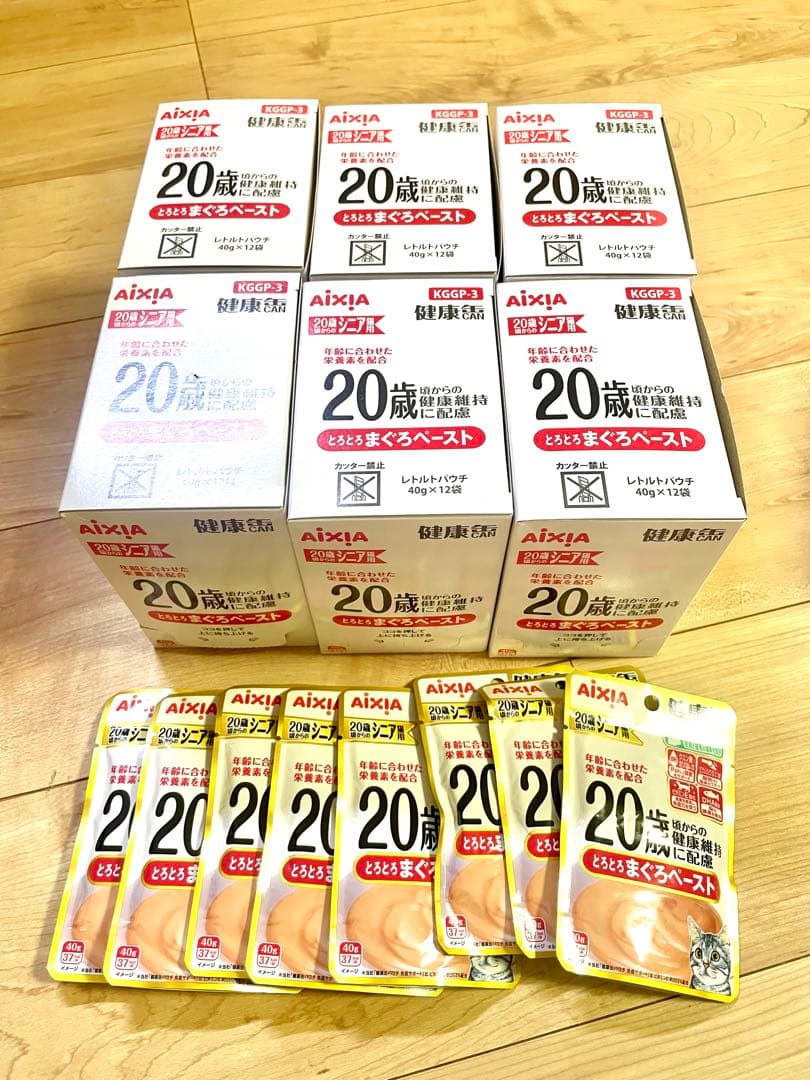 【80袋】AIXYA 20歳までもうまく食べるペースト ×80