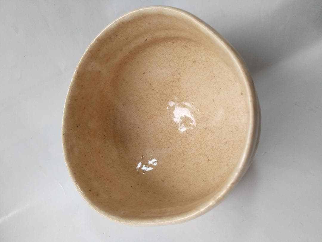 萩茶碗 小萩窯 厚東建信 作 萩焼 共箱 共布 茶道具 抹茶碗 美品 です。