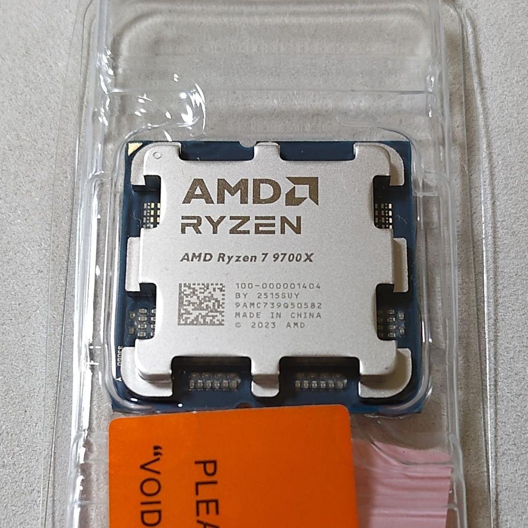 新品未開封☆AMD Ryzen 7 9700X Socket AM5 8コア