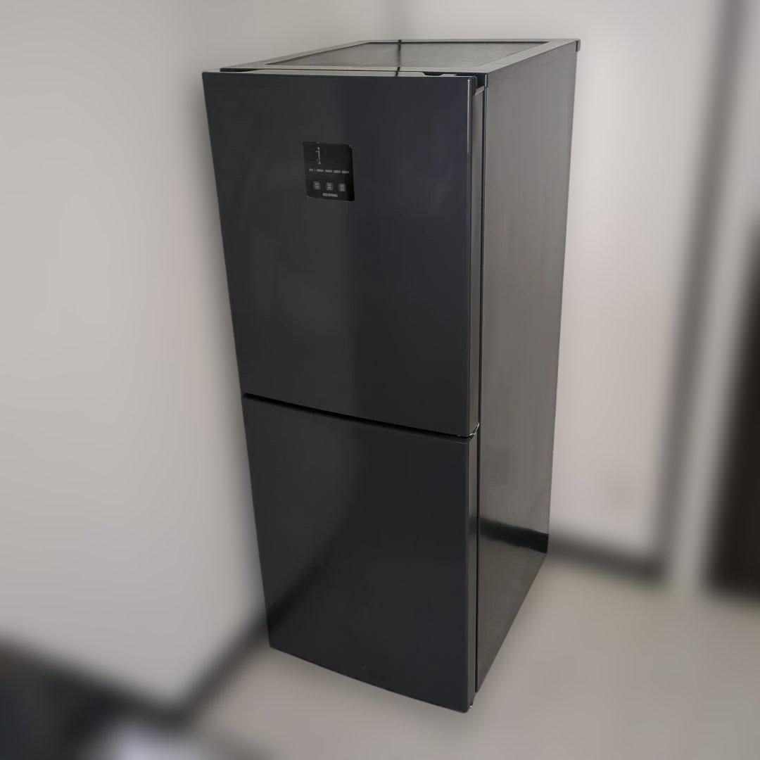 アイリスオーヤマ 冷凍冷蔵庫 IRSN-15B 154L 美品 床保護マット付き
